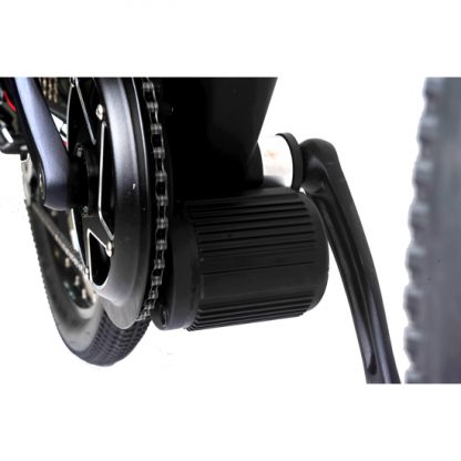 MEB-PL-20-BK MECER Vélo pliant 20’ électrique – Cadre alu - Autonomie 60 à 70km – 7 vitesses Shimano – Assemblé en France – Noir – Image 4